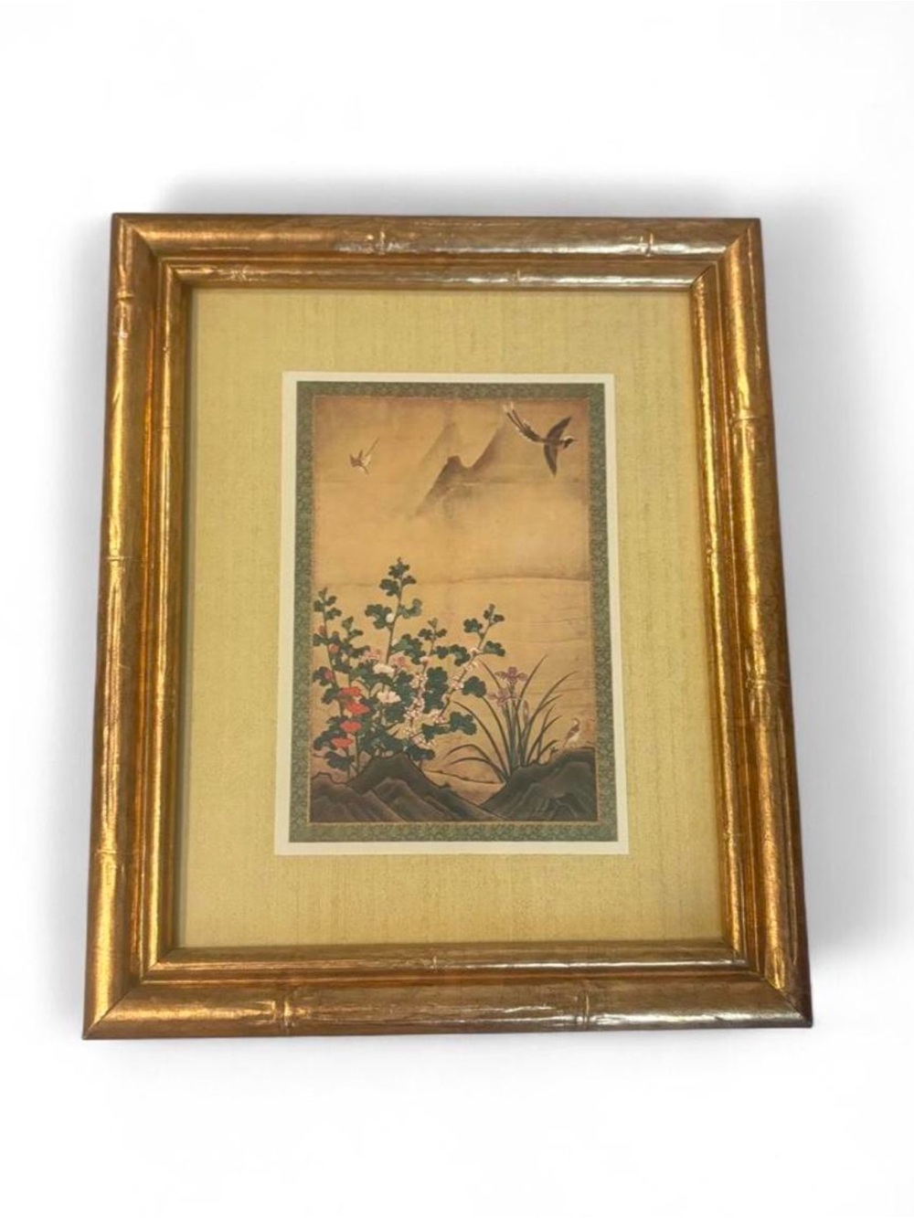 Vintage Mid-Century Chinoiserie Framed Art – "Oriental Scenes" by TruArt